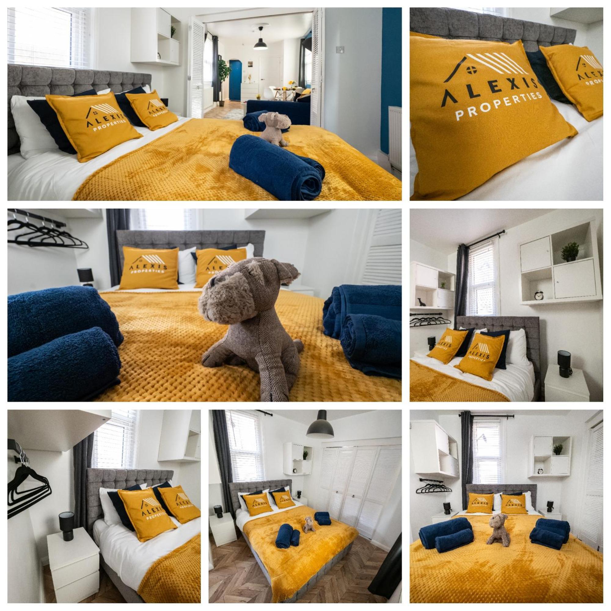 Seaside Retreat: Luxury 1-Bed, Free Parking Apartment Portsmouth Luaran gambar